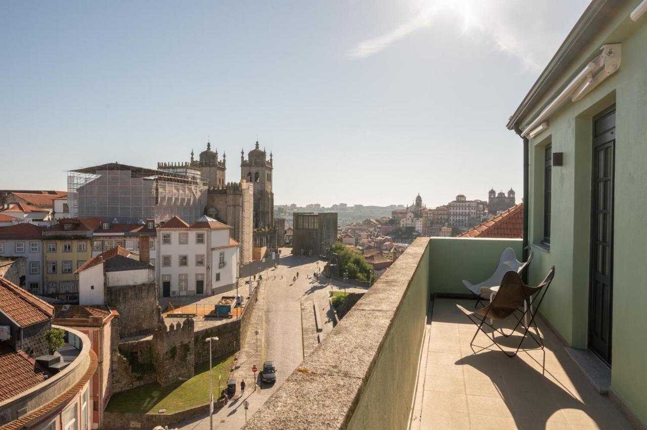 Ferienwohnung The Cathedral'S Terrace Porto Exterior foto