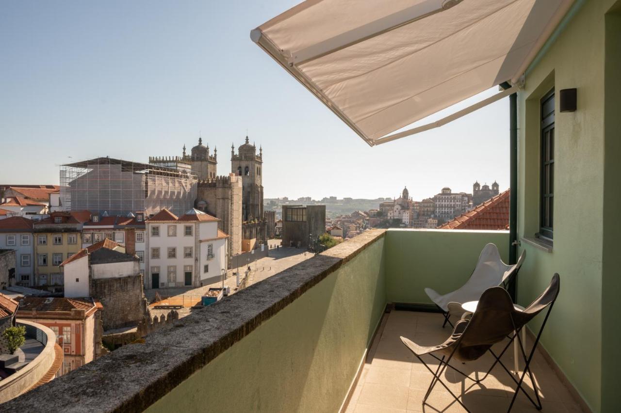 Ferienwohnung The Cathedral'S Terrace Porto Exterior foto