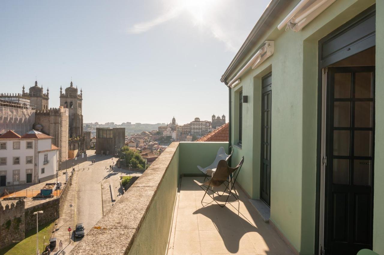 Ferienwohnung The Cathedral'S Terrace Porto Exterior foto